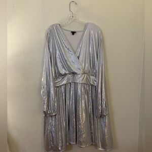 Torrid Silver Dress